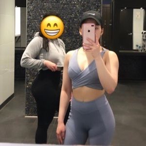 COPY - Gymshark True Texture steel blue set